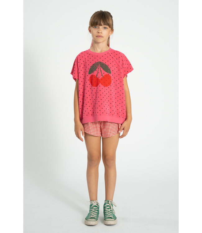 shorts | red & ecru checkered by Piupiuchick