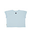 t'shirt | light blue w/ "piupiuchick" print by Piupiuchick