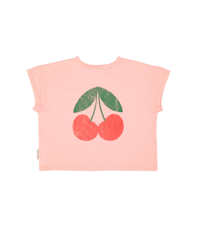 t'shirt | light pink w/ "ma chérie" print by Piupiuchick