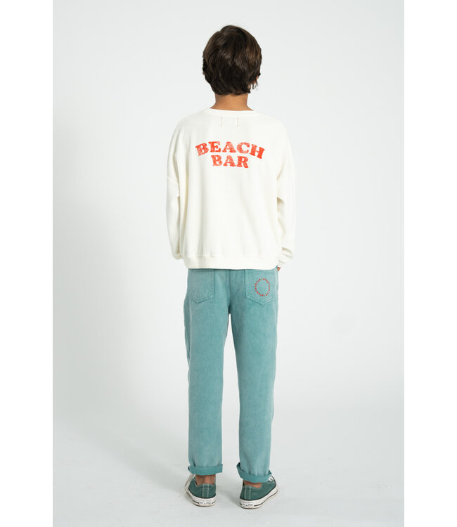 sweatshirt | ecru w/ ice cream print by Piupiuchick