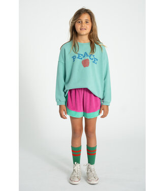 Piupiuchick shorts | fuchsia & green by Piupiuchick