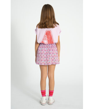 Piupiuchick t'shirt | lilac w/ "A" print by Piupiuchick