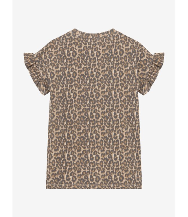 T-shirt Dress Allover Print Sandshell by Daily7