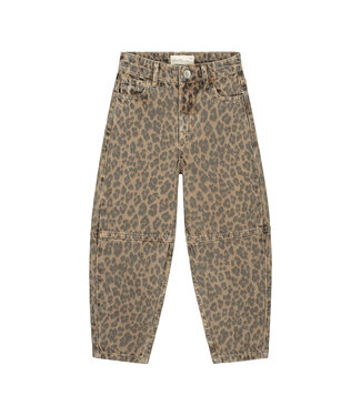 Charlie Petite Lou balloon jeans tiger print by Charlie Petite