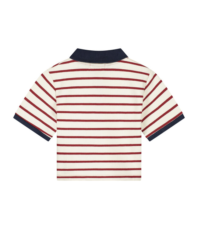 Pam cropped polo shirt by Charlie Petite