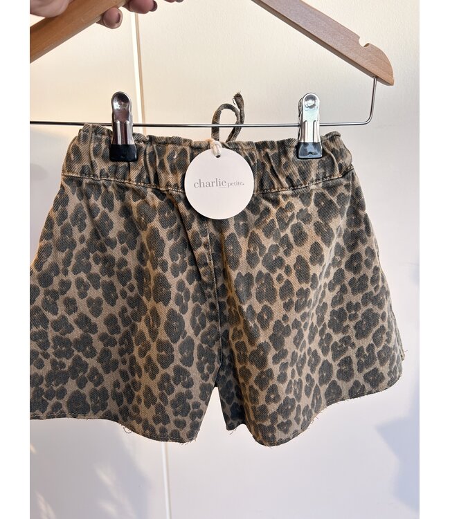 Phillou short tiger print by Charlie Petite
