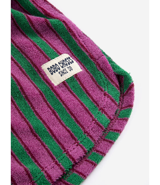 Striped terry cloth shorts   by Bobo Choses