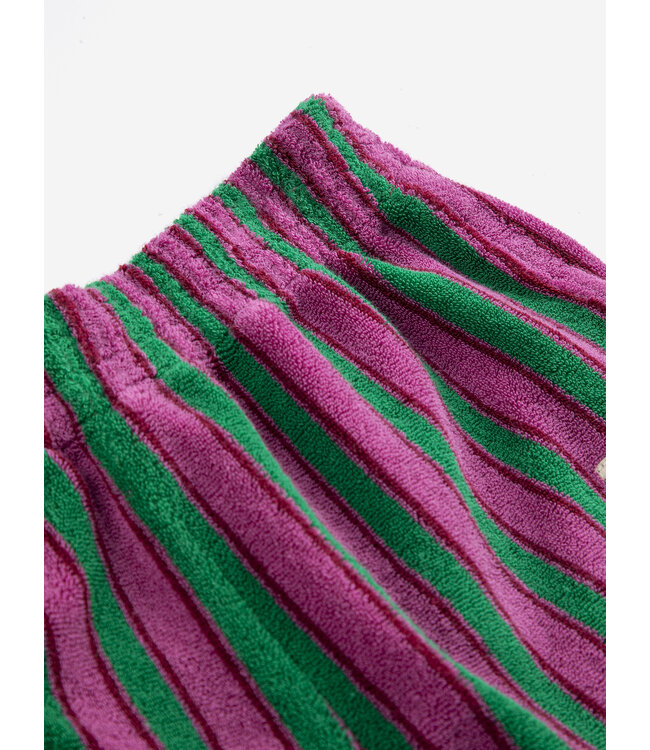 Striped terry cloth shorts   by Bobo Choses