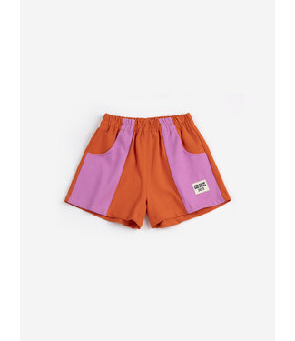 Bobo Choses Bobo Choses color Block woven shorts  by Bobo Choses