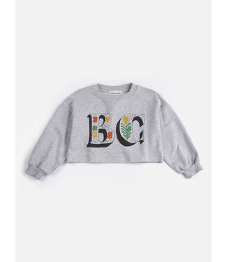 Bobo Choses Spring Letters cropped sweatshirt  by Bobo Choses