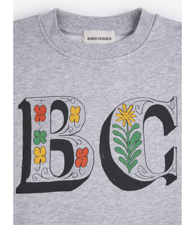 Spring Letters cropped sweatshirt  by Bobo Choses