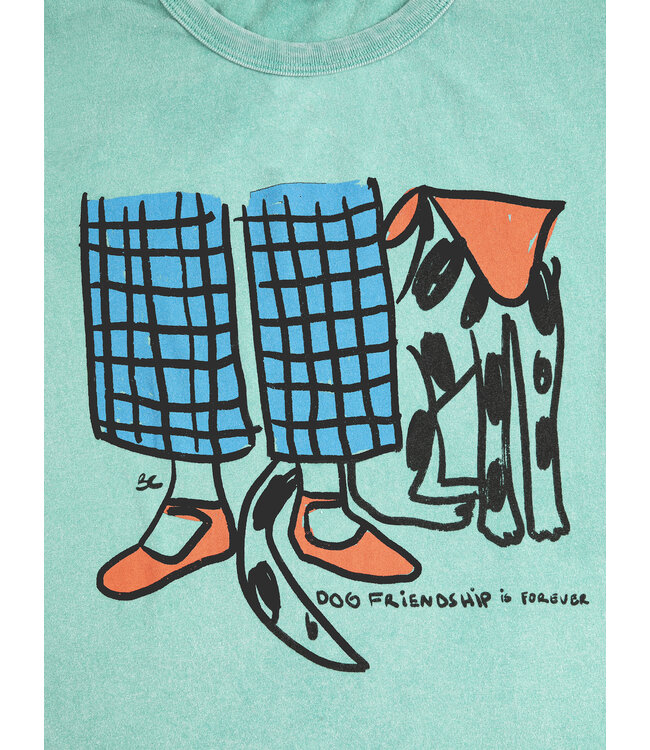 Dog Friendship T-shirt  by Bobo Choses