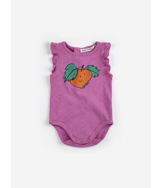 Bobo Choses Tangerine ruffled body  baby by Bobo Choses