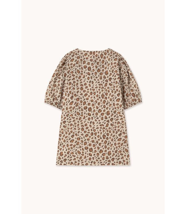 Animal Print Bows Dress  by Tiny Cottons