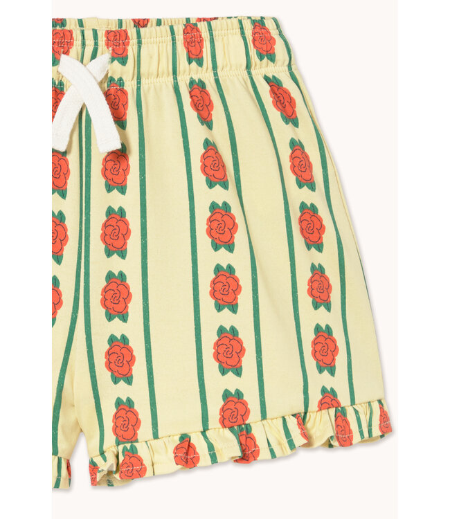 Rose Pattern Shorts  by Tiny Cottons