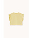 Yellow Flowers Graphic Crop Tee  by Tiny Cottons