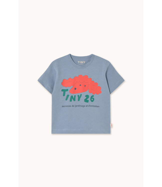 Red Dog Graphic Tee  by Tiny Cottons
