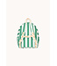 Emerald Stripes Backpack  by Tiny Cottons