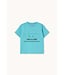 Tiny Cottons Tiny Hat Cyan Graphic Tee  by Tiny Cottons
