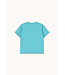 Tiny Hat Cyan Graphic Tee  by Tiny Cottons