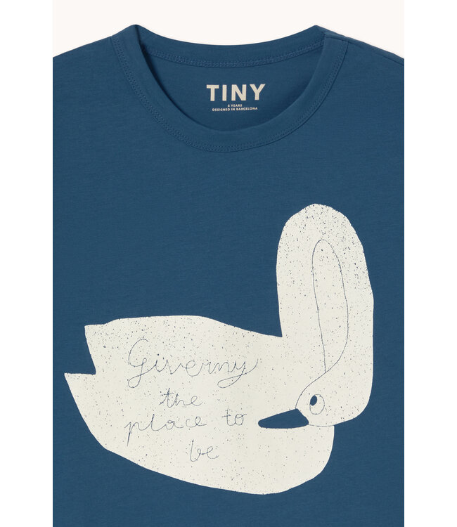 Swan Graphic Tee  by Tiny Cottons