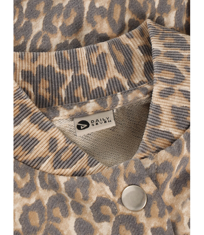 Sweat Jacket Print Sandshell by Daily7