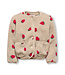 KMGHOKY L/S TEDDY JACKET OTW NOOS Silver Mink Strawberry/Lining Barbados Cherry by Kids Only