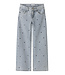 NKFROSE WIDE HEART STUDS JEANS 2021-ZA D Light Blue Denim by Name it
