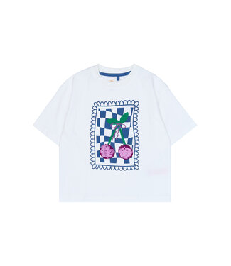 The New TNSimone OS S_S Tee Bright White by The New