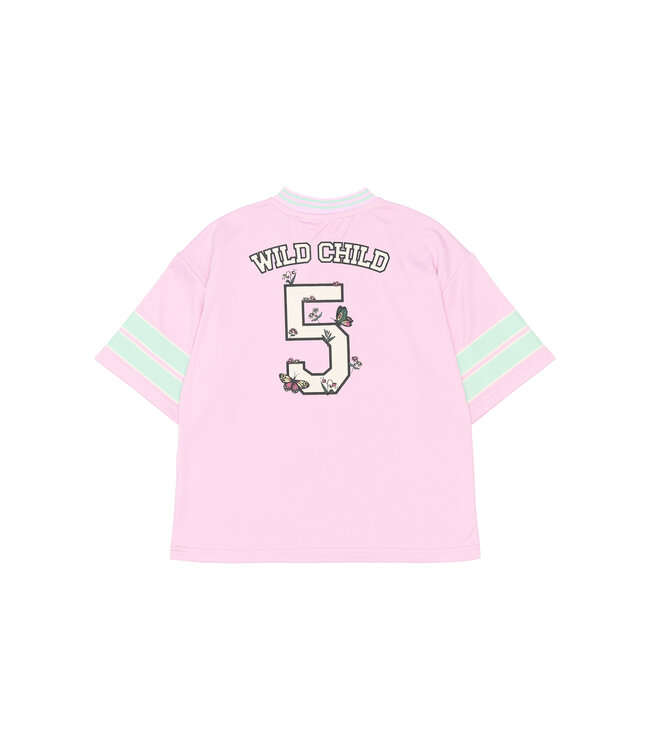 TNSports OS S_S Tee Silver Pink by The New