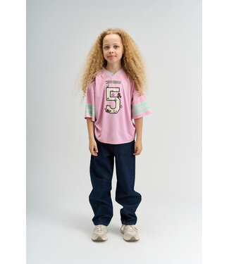 The New TNSports OS S_S Tee Silver Pink by The New