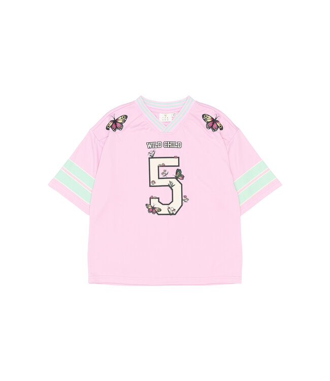TNSports OS S_S Tee Silver Pink by The New