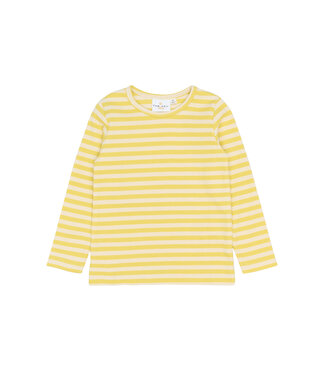The New TNSTFro L_S Rib Tee Dusky Citron Striped by The New