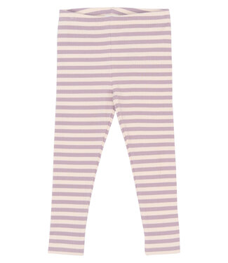 The New TNSTFro Rib Leggings Sea Fog Striped by The New