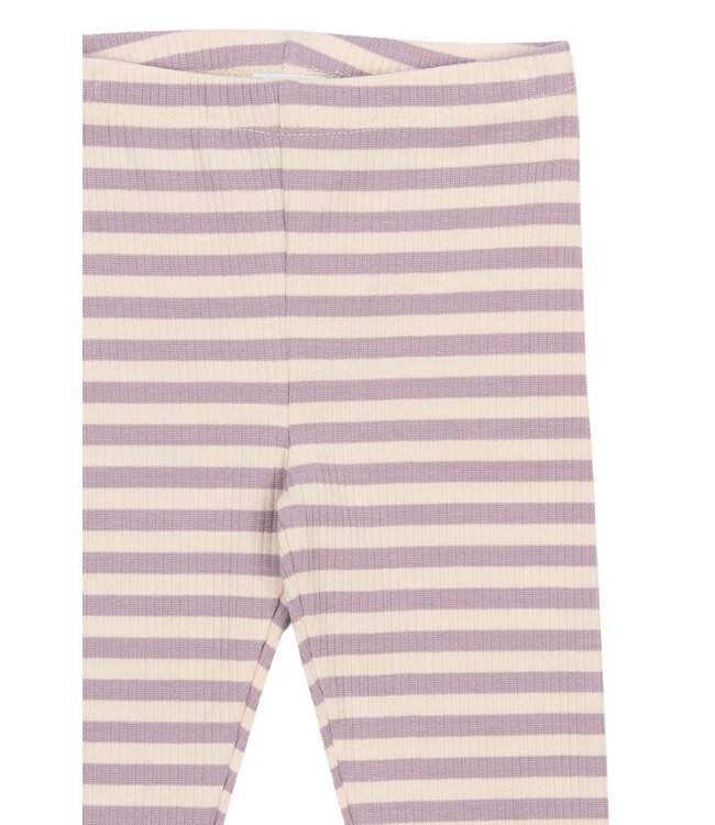 TNSTFro Rib Leggings Sea Fog Striped by The New