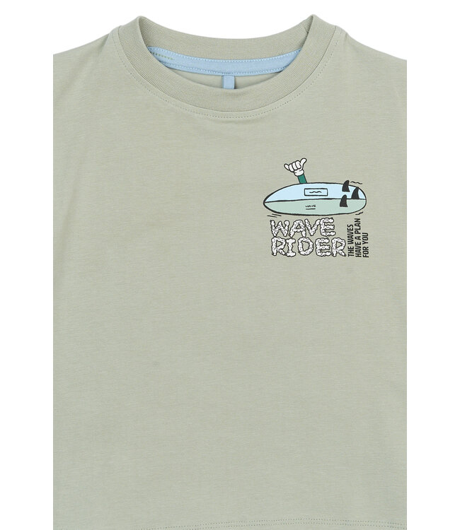 TNSTSigurd S_S Tee Aqua gray by The New