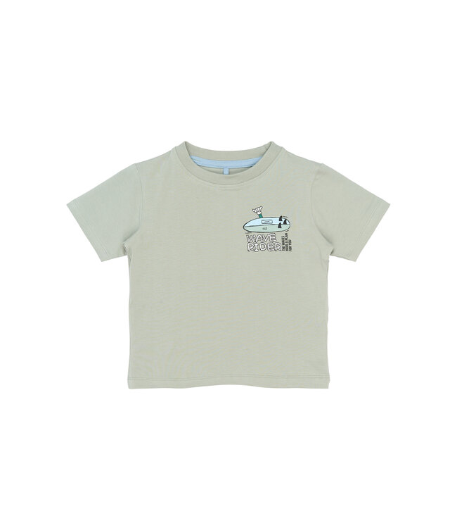 TNSTSigurd S_S Tee Aqua gray by The New