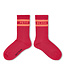 Petit Blush Sport Socks  Raspberry / Neon Orange by Petit Blush