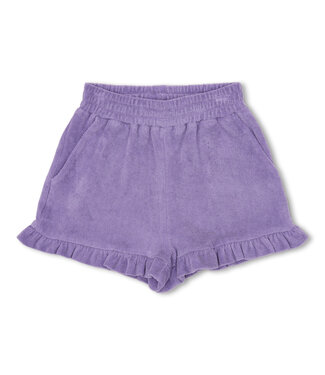 Petit Blush Towel Short  Chalk Violet by Petit Blush