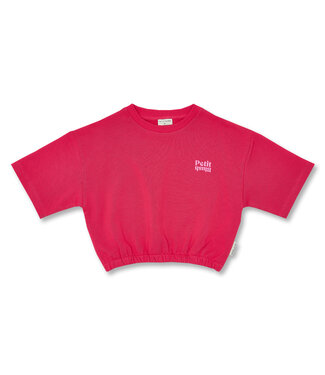 Petit Blush T-Shirt Elastic Waist  Raspberry Wine by Petit Blush