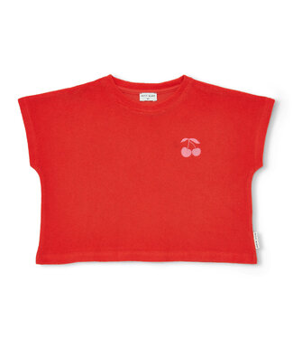 Petit Blush Towel Top Cherry Grenadine  by Petit Blush