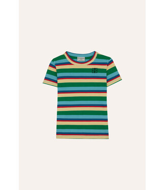 The Campamento Multicolor Striped Tshirt BLUE by the Campamento