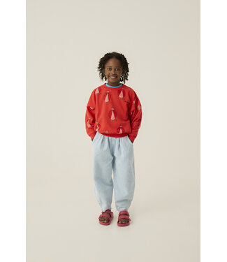 The Campamento Ladybug Allover Sweatshirt RED by the Campamento