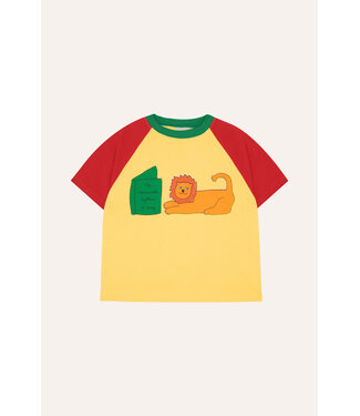 The Campamento Reading Lion Tshirt YELLOW by the Campamento