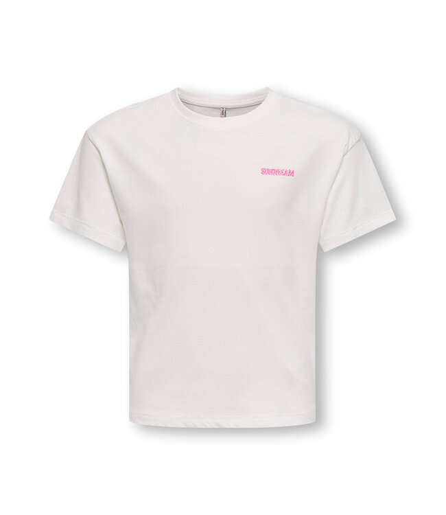 KOGRUTH SUN LIFE S/S TOP BOX CS JRS Cloud Dancer Back Sundream/Orchid Bloom/PinkGlo by Kids Only