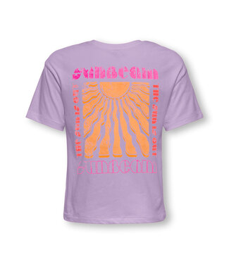 Kids Only KOGRUTH SUN LIFE S/S TOP BOX CS JRS Orchid Bloom Back Sunbeam by Kids Only