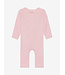 Rompers LS Melange Rib Bleached Mauve Melange by Fixoni