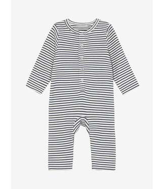 Fixoni Romper LS Rib Vintage Indigo by Fixoni