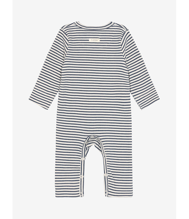 Romper LS Rib Vintage Indigo by Fixoni