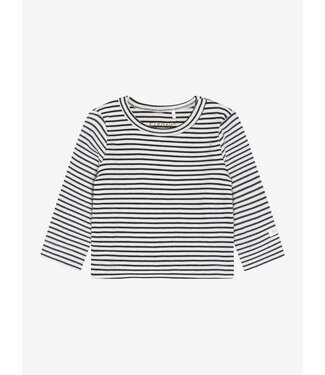 Fixoni T-shirt LS Rib Vintage Indigo by Fixoni